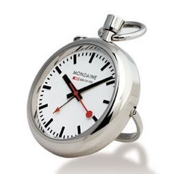OFFICIAL SWISS RAILWAYS POCKET WATCH by Mondaine