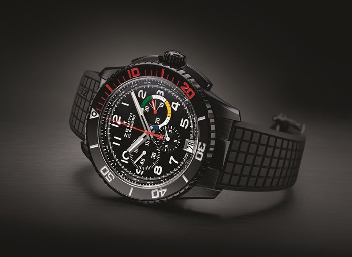 El Primero Stratos Flyback Rainbow by Zenith