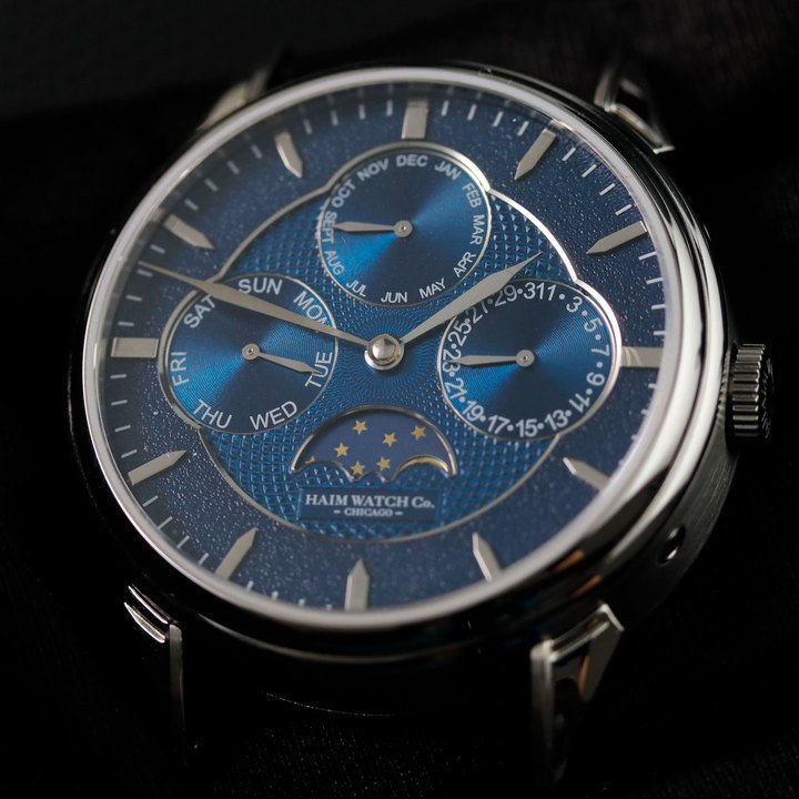 Haim Watch Company Marks Five Years with Annum: An Annual Calendar & Moonphase Masterpiece