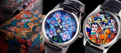 JS Watch Co. Reykjavik teams up with artists Eggert Pétursson and ERRÓ to raise funds for KRAFTUR