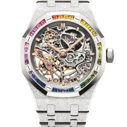 Audemars Piguet Royal Oak Frosted Gold Double Balance Wheel Openworked
