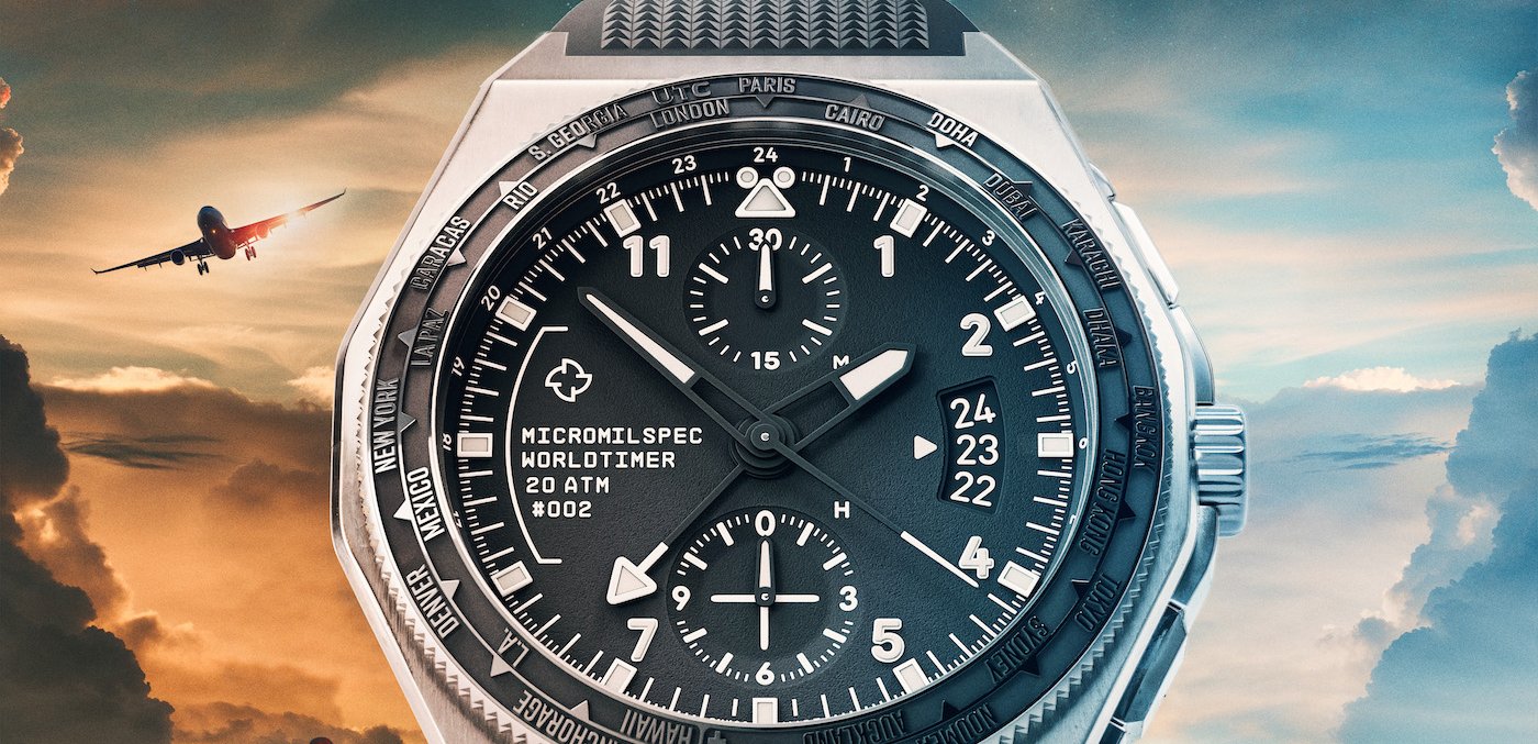 Micromilspec Expands Pilot Collection with Worldtimer