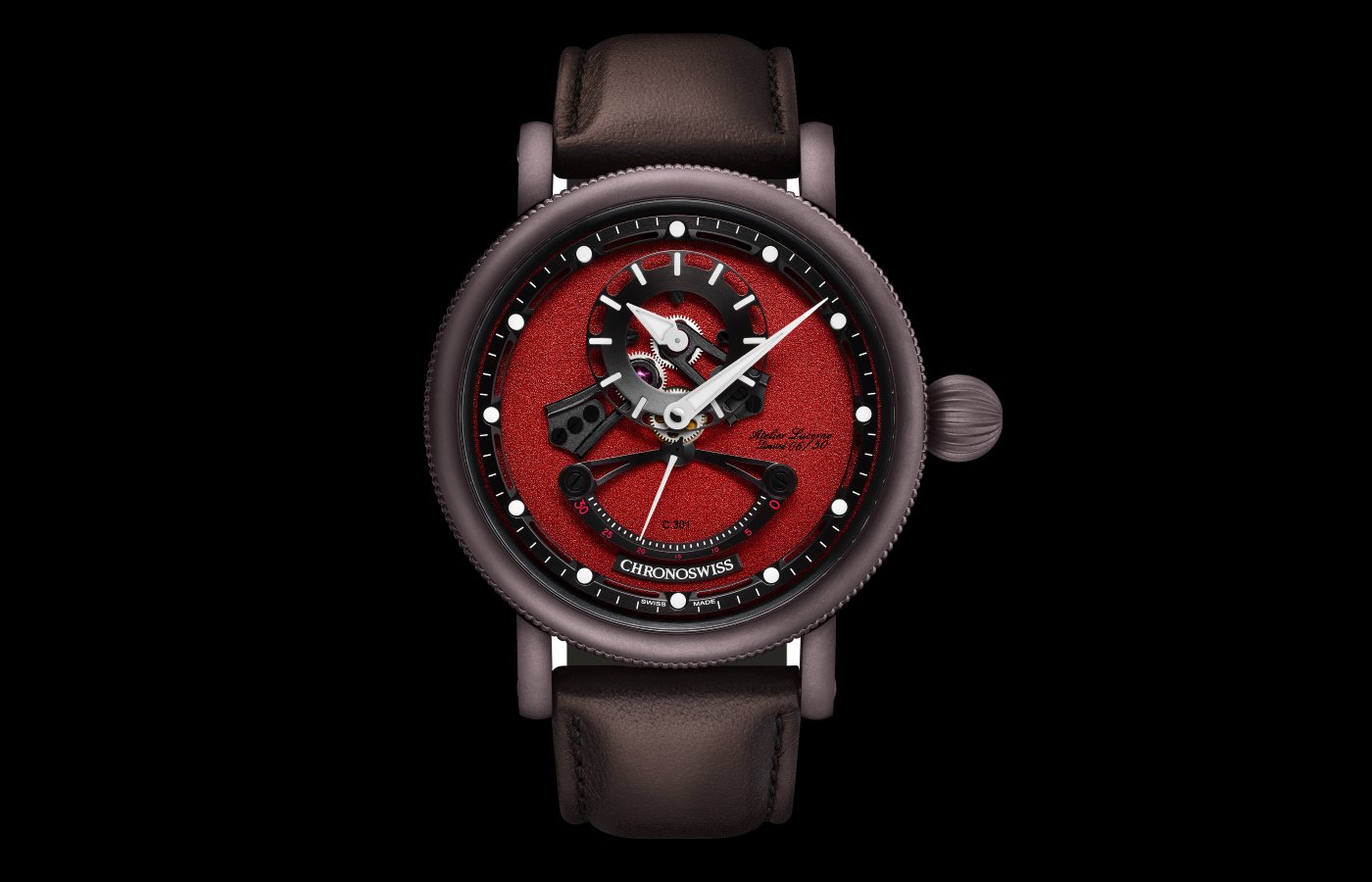 Chronoswiss Open Gear ReSec Chocolate