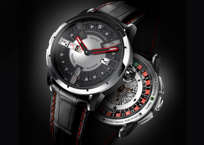 Poker by Christophe Claret (front & back)