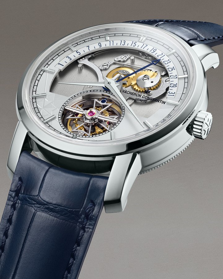 Traditionnelle Tourbillon Retrograde Date Open Face