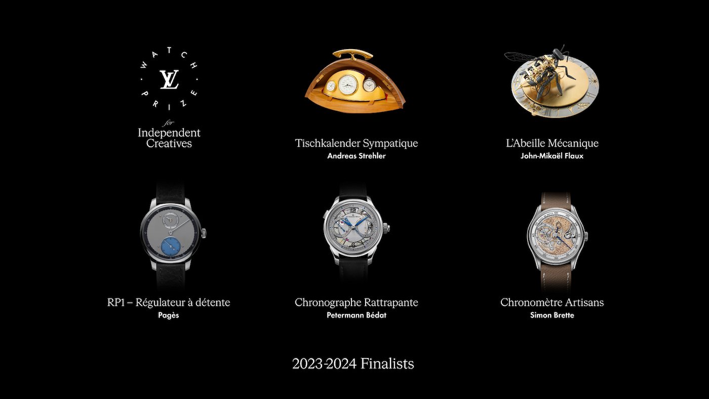 The Louis Vuitton Watch Prize for Independent Creatives announces the jury and the shortlist