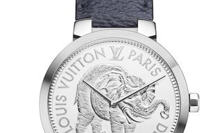 Introducing Louis Vuitton's Tambour Slim Monogram Savane