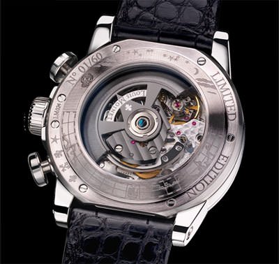 Louis Moinet presents « GEOGRAPH » a dual-time chronograph 