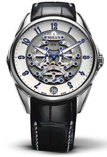 MILUS TIRION TriRetrograde Seconds Skeleton 1919 