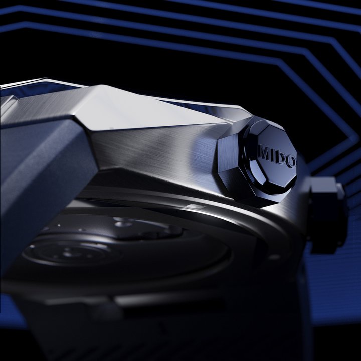 Mido showcases ‘Technometry' in the Multifort 8 Two Crowns