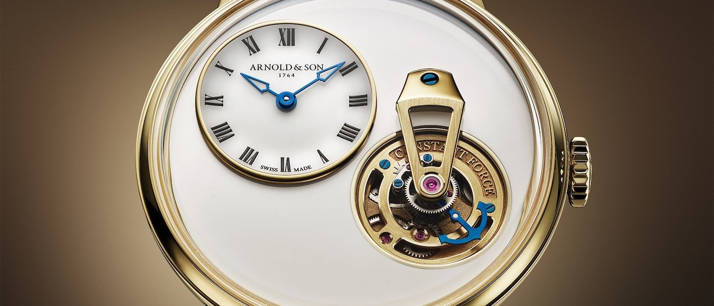 Arnold & Son Constant Force Tourbillon 11 in yellow-gold limited edition