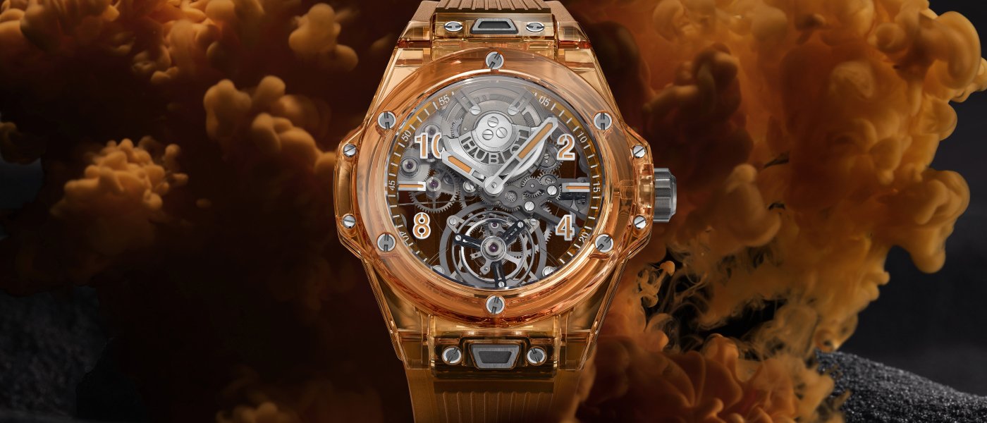 Hublot Big Bang Tourbillon Automatic Orange Sapphire