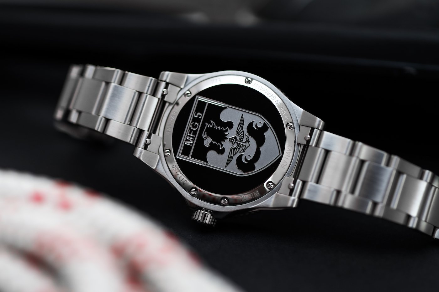 Hanhart Fly Navy Aerosphere limited edition in two caseback designs