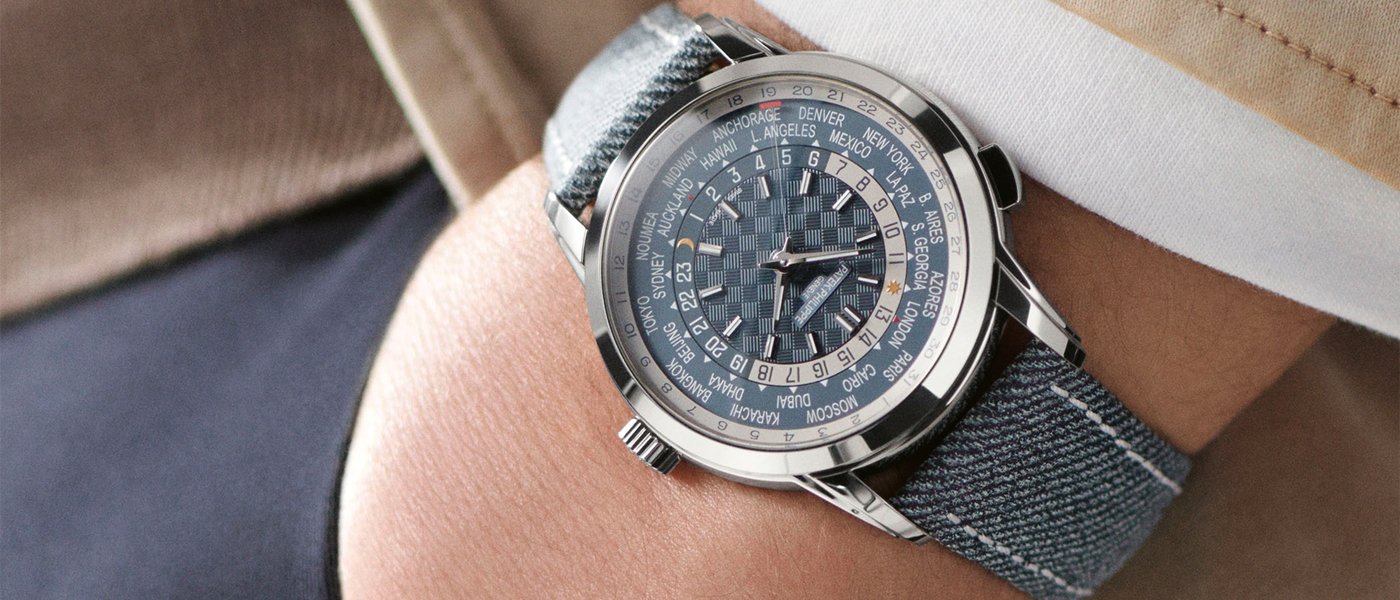 Patek Philippe: Global time, local date