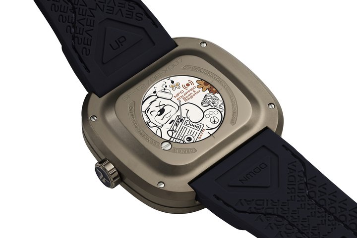Sevenfriday drops the “Riley Music”: a watch that plays on happiness