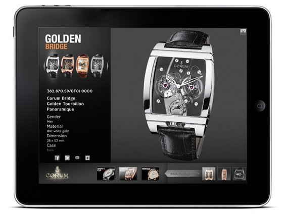 Corum launches iPad application