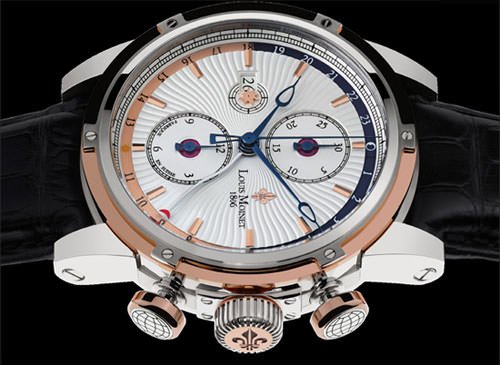Louis Moinet presents « GEOGRAPH » a dual-time chronograph 