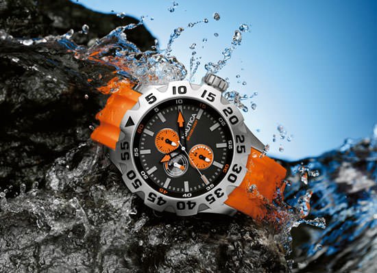 Nautica watches dives deep