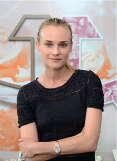 Diane Kruger wearing Jaeger-LeCoultre