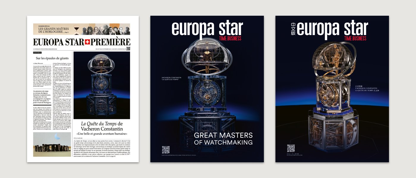 New issue “The Great Masters of Watchmaking”