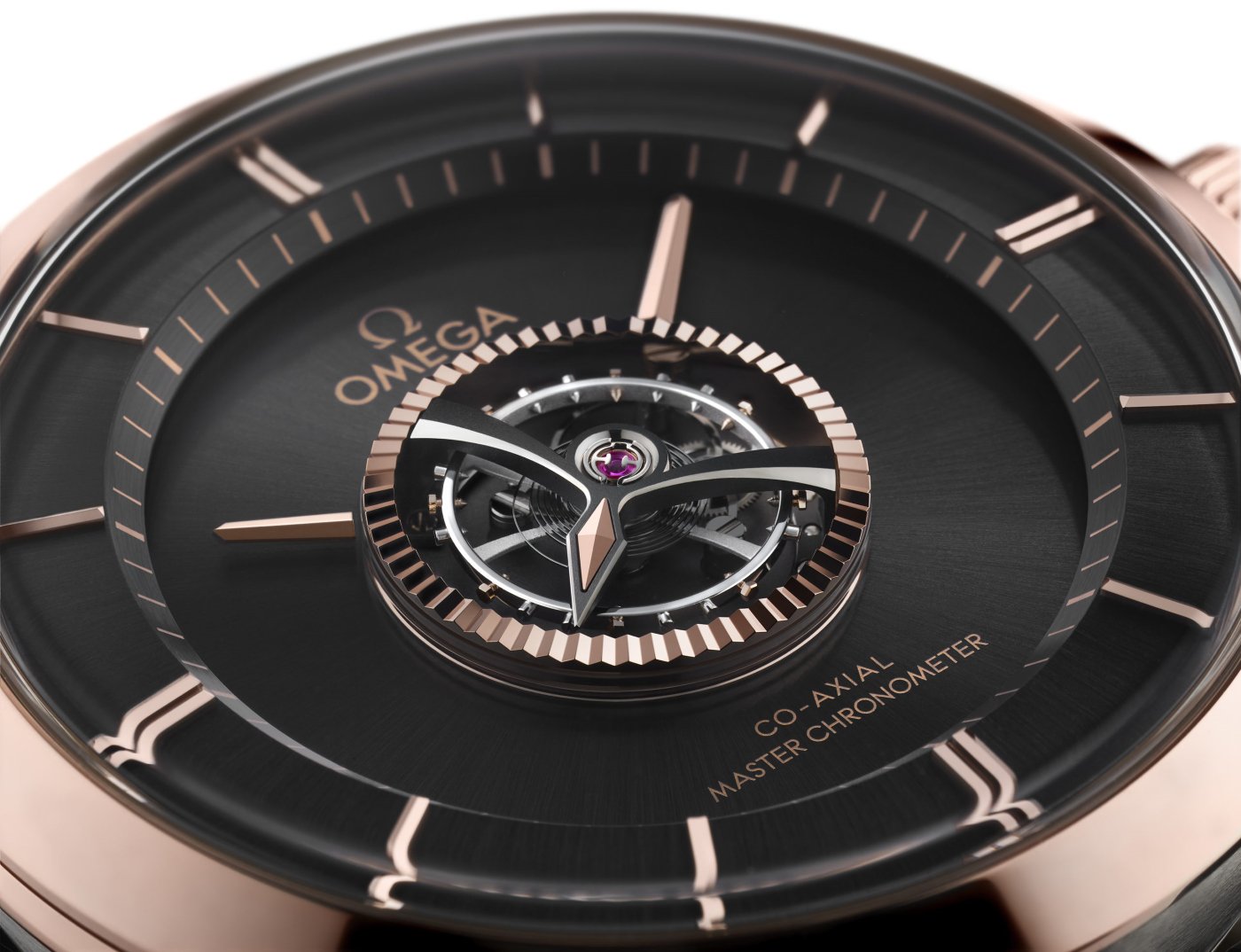 Omega's Antimagnetic Tourbillon