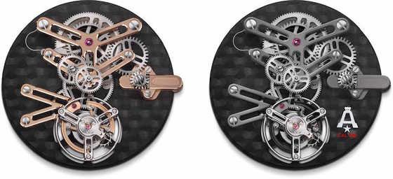 Angelus, and how to structure a skeleton tourbillon