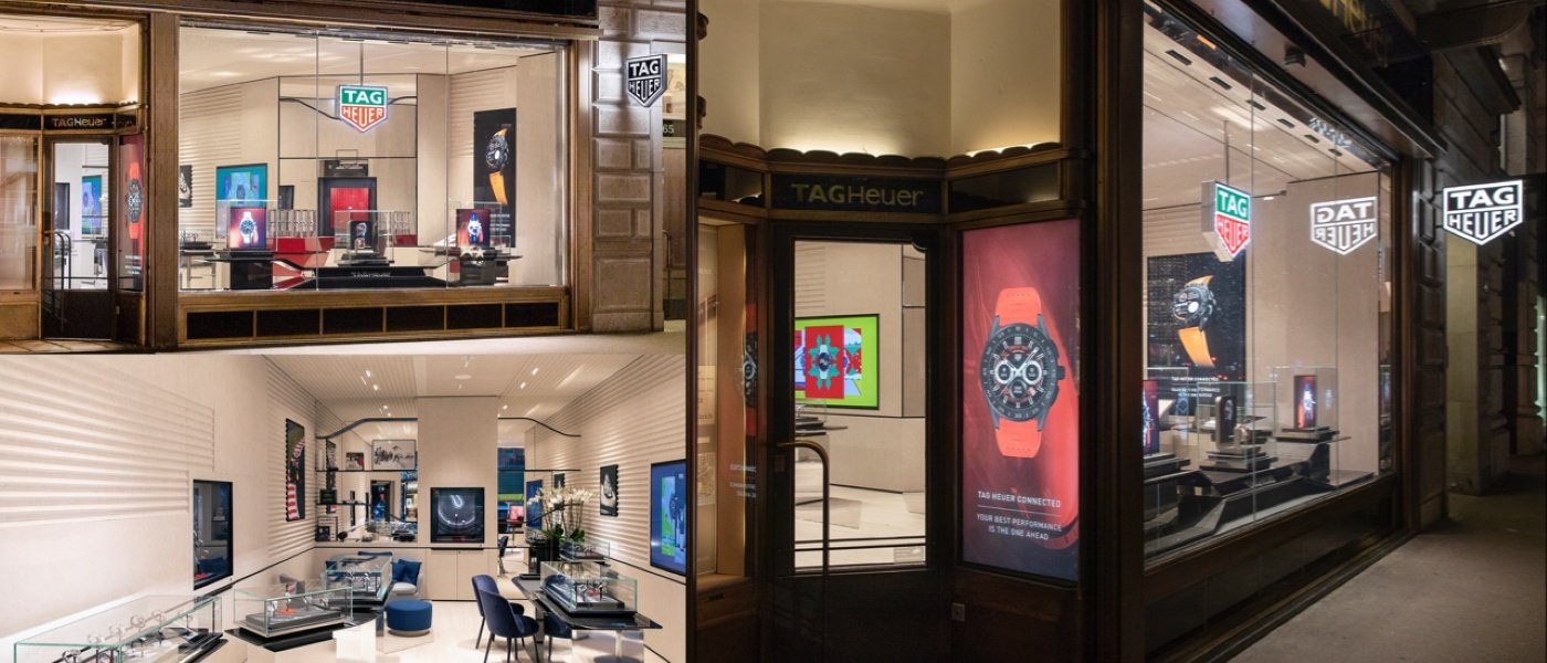A first TAG Heuer flagship boutique in Zurich