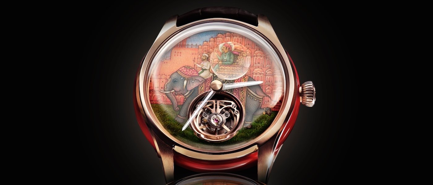 Indian leading watchmaker Titan impresses with Jalsa flying tourbillon