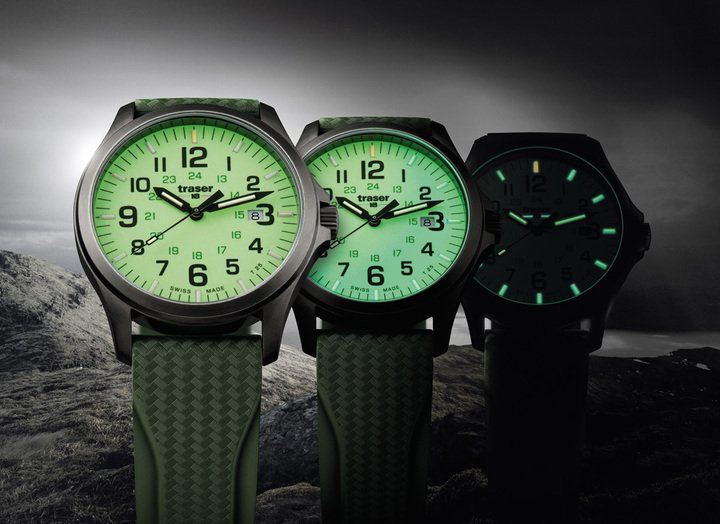 TRASER SWISS H3 - P67 Officer Pro Gun Metal “Lime”