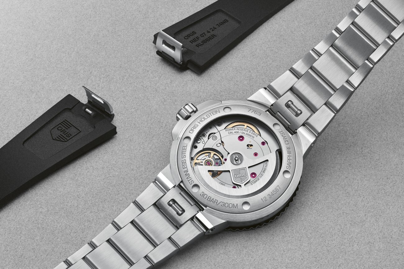 Oris: the new Calibre 400 equips a first model