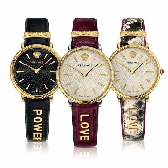 Versace stays positive with V-Circle - The Manifesto Edition wristwatch line