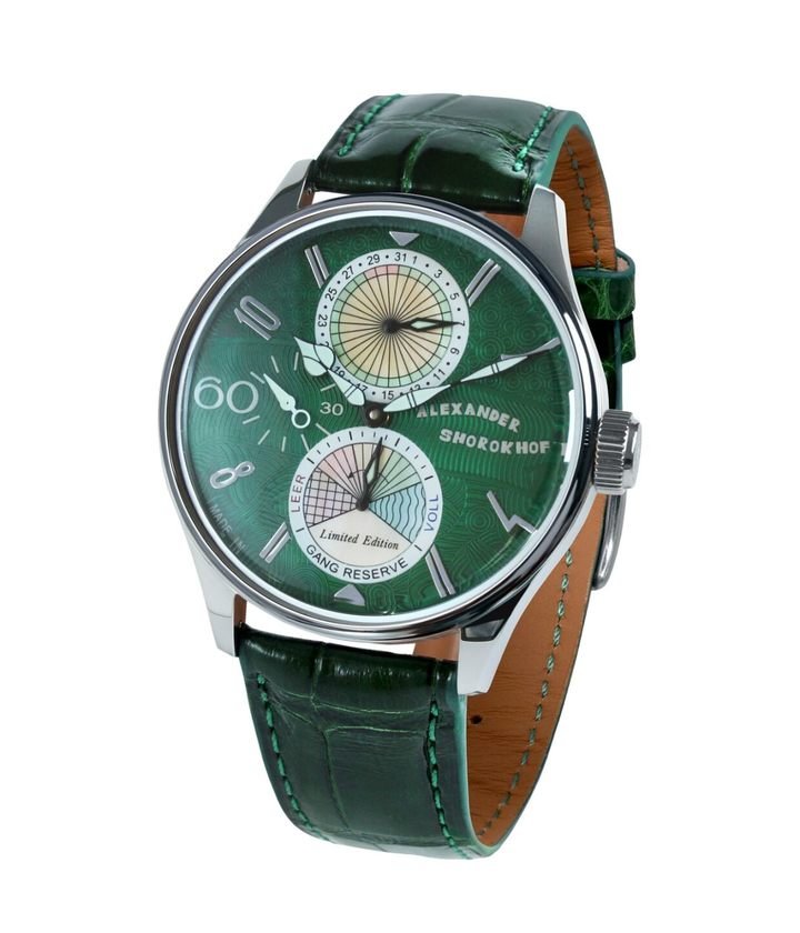 Alexander Shorokhoff Emotio Due returns in emerald green limited edition