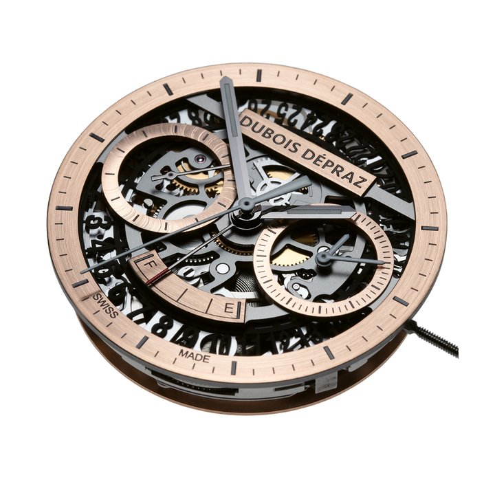 The recently released DD540 integrated chronograph movement