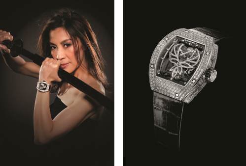 Richard Mille's RM 051 Phoenix by Michelle Yeoh