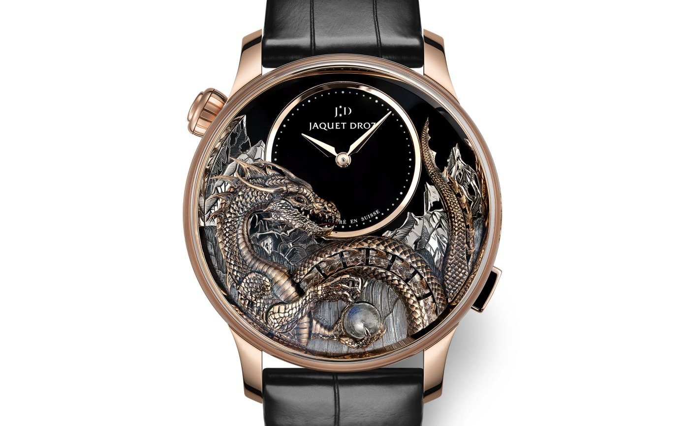 Jaquet Droz partners with John Howe for the Dragon Automaton