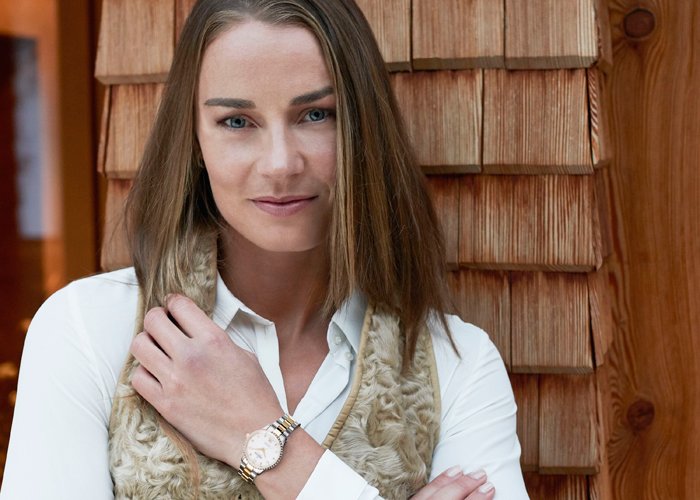 Tina Maze, Ambassadress for the Alpina Comtesse Collection