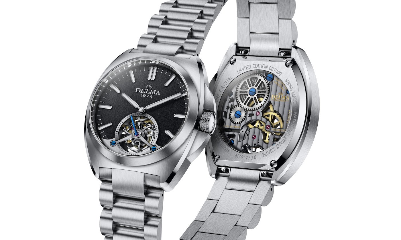 Delma marks its centenary with the 1924 Tourbillon