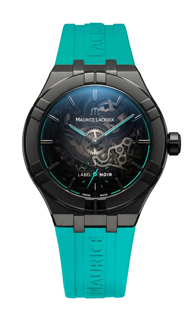 Maurice Lacroix Label Noir Aikon Manufacture Skeleton