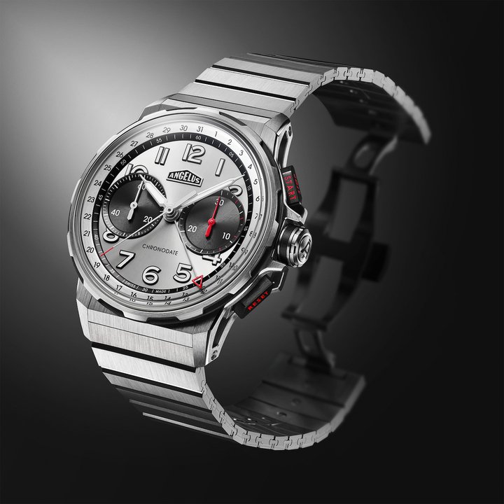 Angelus expands the Chronodate Titanium with Magnetic Silver Edition