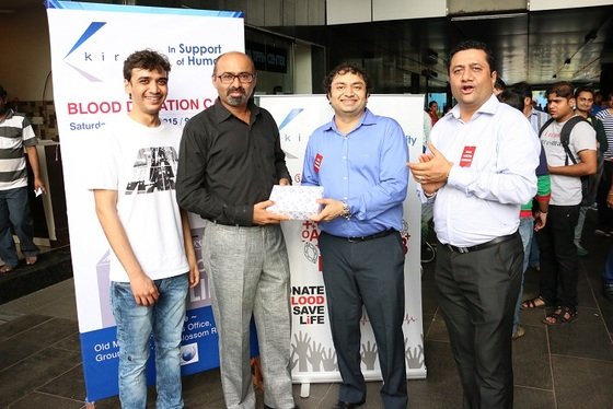 Kiran Gems Organises Blood Donation Drive In Support Of Humanity