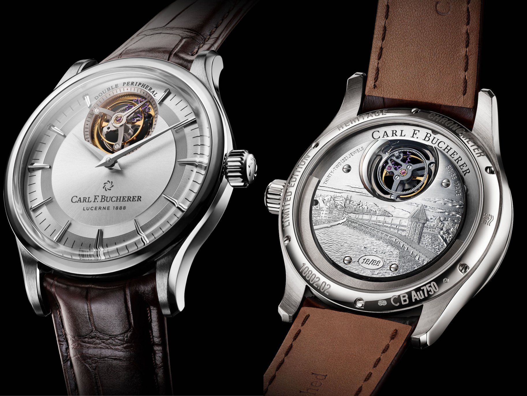 Carl F. Bucherer: a new design in the Heritage collection