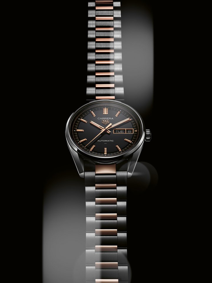 The brand has redesigned the TAG Heuer Carrera Day-Date, integrating upgrades such as an in-house movement, refined aesthetics and a wider range of options on six new models.