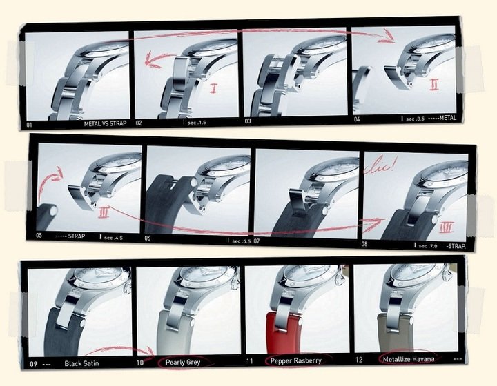 Baume & Mercier Linea bracelet interchangeability