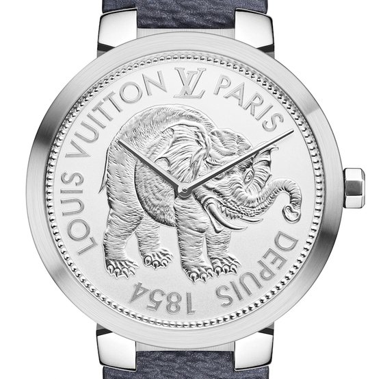Introducing Louis Vuitton's Tambour Slim Monogram Savane