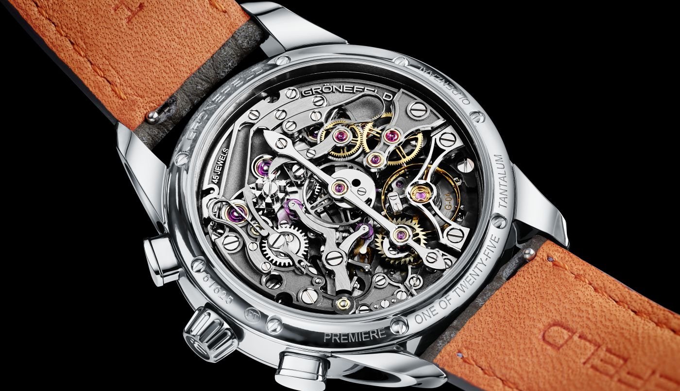 An introduction to Grönefeld's first chronograph