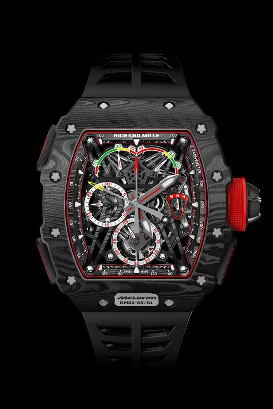 RM 50-03 McLaren F1: the lightest mechanical chronograph ever