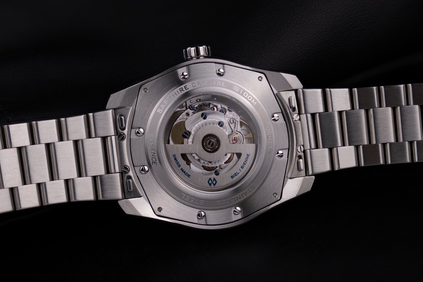 Formex carves meteorite dial for the Essence Space Glacier in two sizes
