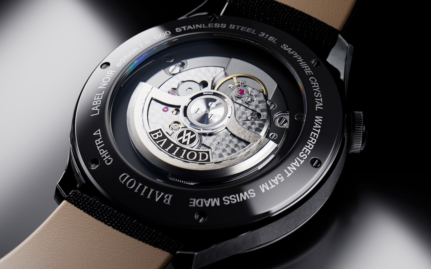 A different reading of time by BA111OD x Label Noir