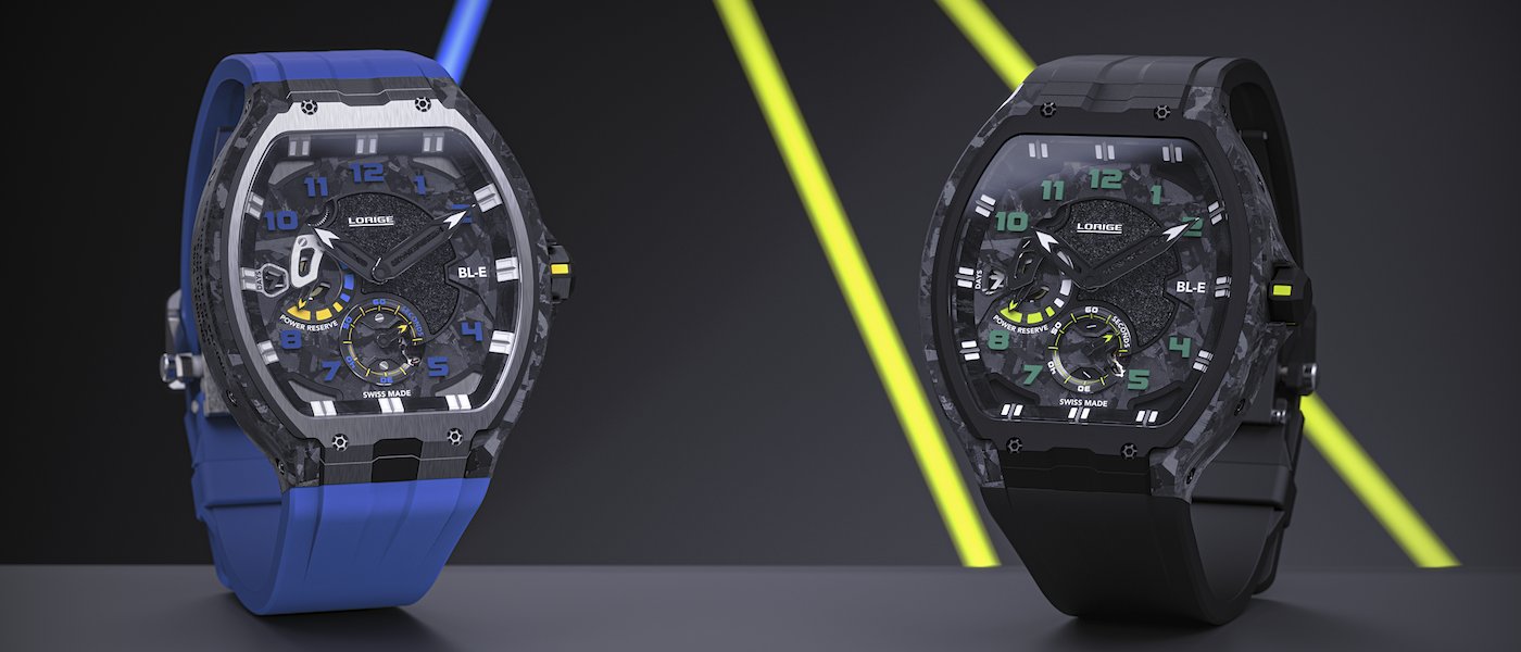 Introducing the Lorige BL-Evolution Hyperblack and Bleu Asphalte