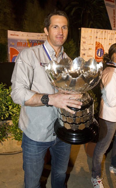 Ben Ainslie winner of the Trofeo Princesa Sofia MAPFRE 